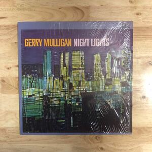 LP 日本フォノグラム盤 GERRY MULLIGAN ジェリー・マリガン/NIGHT LIGHTS[1977年盤:元々解説なし:JIM HALL(g)ART FARMER(tp)BILL CROW(b)]