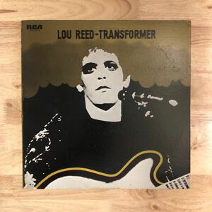 LP 国内初版盤 LOU REED ルーリード/TRANSFORMER[国内初年度'73年盤:解説付き:両面MAT111]★ゆらゆら帝国 坂本慎太郎 VELVET UNDERGROUND