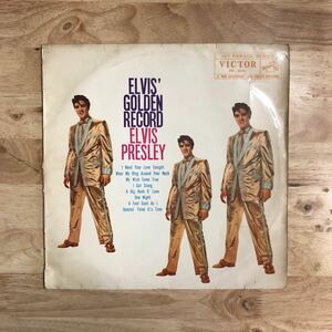 LP ペラジャケ ELVIS PRESLEY エルヴィス・プレスリー/ELVIS' GOLDEN RECORD エルヴィス・ゴールデン・レコード[10inch:VICTOR HP-504]