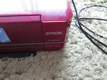 EPSON エプソン インクジェットプリンター EP-805AR レッド 中古_画像1