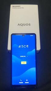 美品　SHARP AQUOS sence4 lite 強化ガラス付き