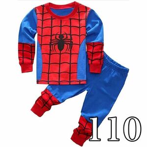 スパイダーマン パジャマ キッズ 子供服 ジュニア 上下セット 110 新品