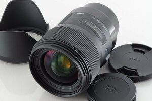 #B080 ★超美品！★SIGMA Art 35mm F1.4 DG HSM for SONY Eマウント シグマ ソニー