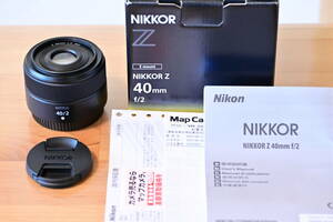 ★中古美品★ニコン NIKON NIKKOR Z 40mm f/2 メーカー保証付き