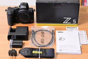 * used beautiful goods * Nikon Nikon Z5 body shutter number of times 1150 times manufacturer guarantee attaching 