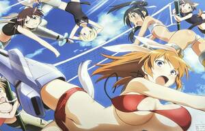  Strike Witches Lucky *.. illustration scraps 