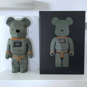 BE@RBRICK PORTER 400% TANKER SAGE GREEN　ベアブリック　新品未使用品