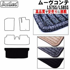 当日発送 フロアマット トランク用 ダイハツ ムーヴコンテ L575系 H20.08-【全国一律送料無料 高品質で安売に挑戦】