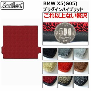 最高級 フロアマット トランク用 BMW X5(G05) CV30S PHEV用 H31.02-【全国一律送料無料】【9色より選択】