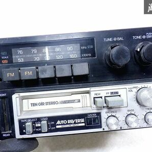 富士通テン FUJITSU TEN SP-2210 カセット デッキ テープ オートリバース クラシック 2DIN FM ラジオ 即納 棚S-1の画像2