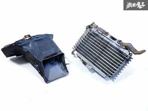 ★ファン動作OK★ 日産 純正 Q45 HG50 インフィニティ アクティブサス用 オイルクーラー ファン付 即納 棚F-3