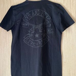 roar ロアー 二丁拳銃 半袖Tシャツ 2 黒 マスターマインド ユニクロ スカル