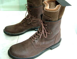  Tornado Mart boots S leather original leather mouton tea new goods 4517