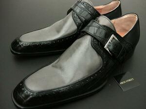  новый товар высокий Street комбинированный обувь кожа чёрный пепел L HIGHSTREET