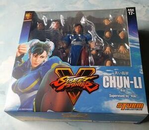 STORM COLLECTIBLES Street Fighter V tune Lee spring beauty costume blue 