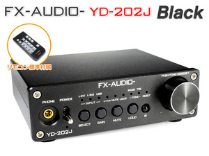 FX-AUDIO-YD-202J "Black" YDA138 Цифровой усилитель IC Двойной монахонный водитель цифровой премиум-усилитель USB-входной DAC встроенный усилитель
