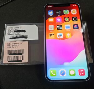 iPhone12 128GB パープル softbank 認定中古品 simフリー