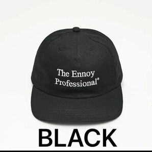 Ennoy COTTON CAP エンノイ コットン キャップ ブラック 24SS 黒 新品未使用