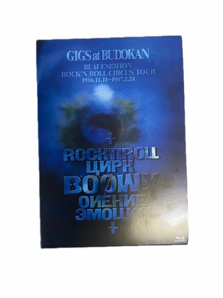 BOφWY Blu-ray/GIGS at BUDOKAN BEAT EMOTION ROCKN ROLL CIRCUS TOUR