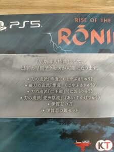 PS5 RISE OF THE RONIN Z VERSION 早期購入特典 ライズ オブ ザ ローニン プロダクトコードのみ！！ ロウニン