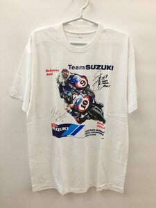 Tシャツ L チームスズキ team SUZUKI 青木宣篤 ケニーロバーツ 未使用 2405WS097
