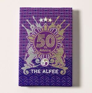 即決! THE ALFEE 50th Anniversary LIVE TOUR 2024 ☆ 御朱印帳 未開封新品 / 風の時代・春 From The Begining