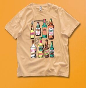 即決! ケツメイシ TOUR 2024 “あっちこっちでマリアッチ♪” ☆ KTM Eight Bottles Tシャツ アプリコット 未開封新品 各サイズに対応!
