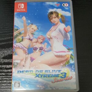 DEAD OR ALIVE Xtreme3 Scarlet デッドオアアライブ エクストリーム Nintendo Switch