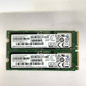 S60508154 SAMSUNG NVMe 512GB SSD 2 point [ used operation goods ]