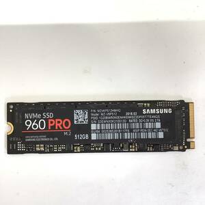 S60508157 SAMSUNG NVＭe 512GB SSD 1点【中古動作品】