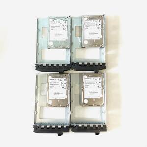 S6050866 TOSHIBA 600GB SAS 15K 2.5インチ HDD 4点【中古動作品】