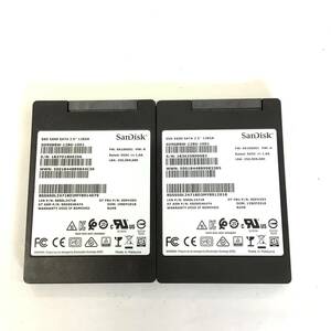 S60509152 SanDisk SATA 128GB 2.5 -inch SSD 2 point [ used operation goods ]