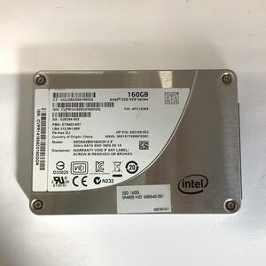 S60509169 Intel SATA 160GB 2.5インチ SSD 1点 【中古動作品】