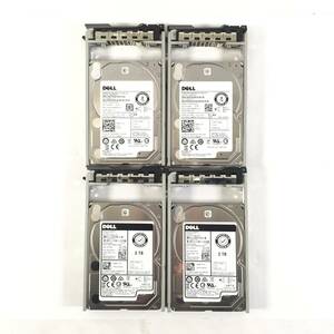 S6051671 DELL 2TB SAS 7.2K 2.5 -inch HDD 4 point [ used operation goods ]