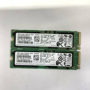 S60520153 SAMSUNG NVMe 256GB SSD 2 point [ used operation goods ]