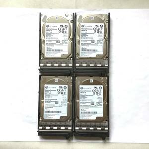 S6052363 SEAGATE 600GB SAS 10K 2.5インチ HDD 4点【中古動作品】