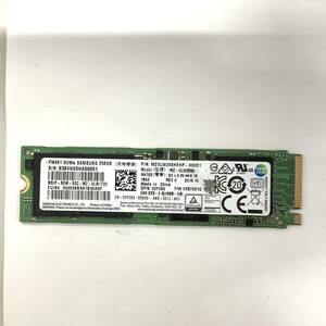 S60528150 SAMSUNG NVMe 256GB SSD 1 point [ used operation goods ]