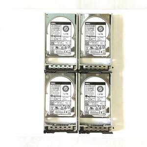 S6053166 DELL 1.2TB SAS 10K 2.5 -inch HDD 4 point [ used operation goods ]