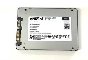 S6052038 Crucial SATA 500GB 2.5 -inch SSD 1 point [ used operation goods ]