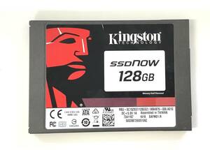 S6052032 Kingston SATA 128GB SSD 1点【中古動作品】