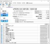 S60518152 LITEON NVMe 128GB SSD 1点 【中古動作品】_画像2