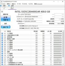 S6051435 Intel SATA 400GB 2.5インチ SSD 1点【中古動作品】*マウンター付き_画像3