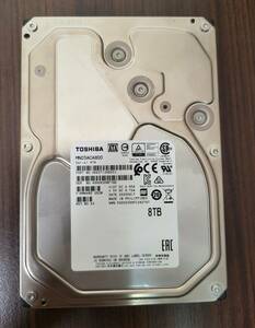 中古 TOSHIBA MN05ACA800 東芝 3.5インチ HDD 8TB ①