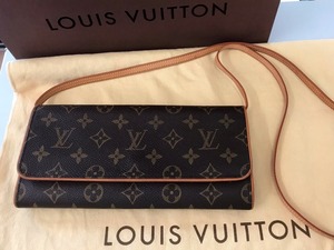 ■LOUIS VUITTON ルイヴィトン モノグラム ポシェットツインGM・美品■