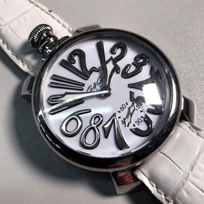 ■GaGaMILANO ガガミラノ MANUALE 48 マヌアーレ 手巻き/美品■の画像1