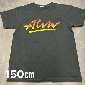 vans 黒Tシャツ　ロゴ　キッズ　子供服　ボーイズ　ガールズ　男の子　女の子　150㎝