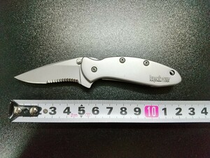 Kershaw 1600ST カーショウ スカリオン セミオート シルバー フォールディングナイフ ナイフ アウトドアナイフ