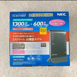 NEC　Wi-Fiホームルータ Aterm WG1900HP PA-WG 1900HP