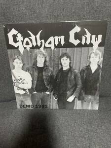  GOTHAM CITY / DEMO 1981 LPシングル ゴッサム・シティ 北欧メタル 80年代スウェーデン 正統派メタル NWOBHM N.W.O.B.H.M.