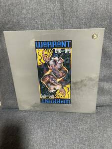 WARRANT / Dog Eat Dog LP 472033 1 ウォレント ウォーターダメージあり